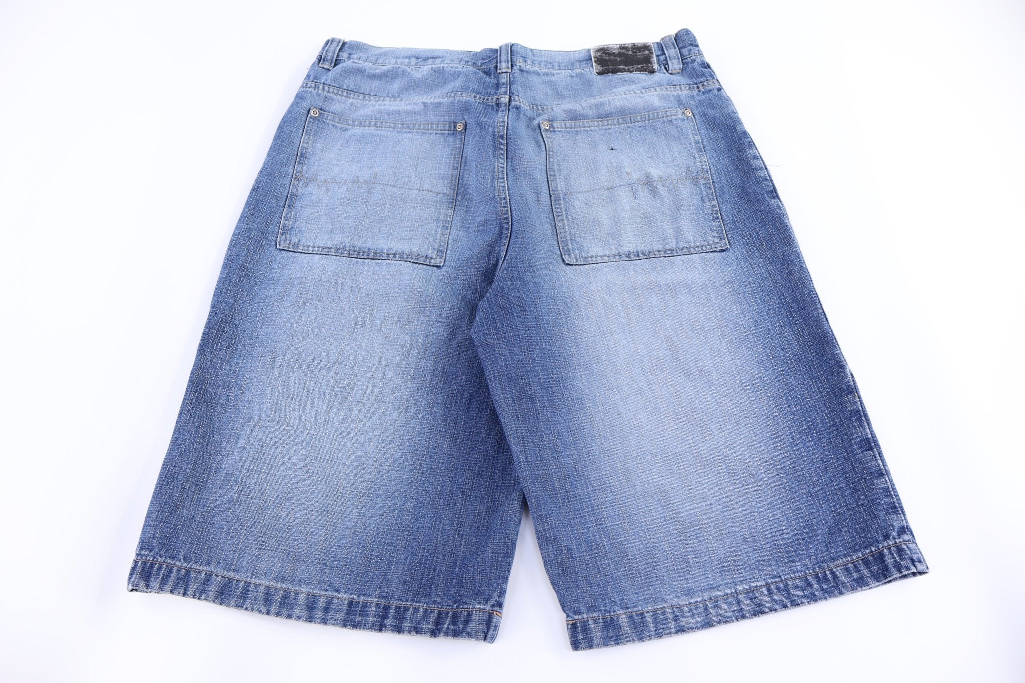 Y2K Moffat Jeans Dark Wash Denim Shorts - Pants/Shorts - Thrifted Threads