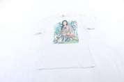 Y2K Native American Wolf Graphic T-Shirt - ThriftedThreads.com