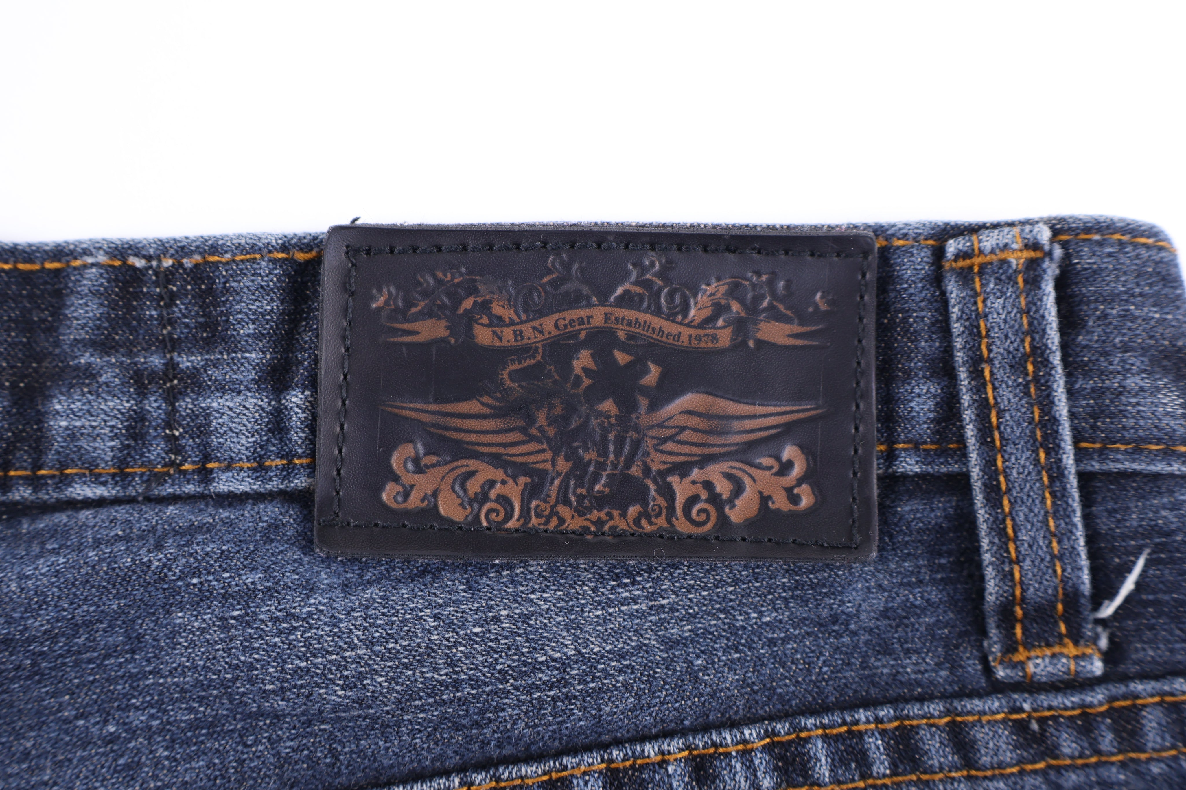 Y2K NBN Dark Wash Denim Shorts - Pants/Shorts - Thrifted Threads