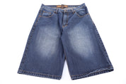 Y2K NBN Dark Wash Denim Shorts - Pants/Shorts - Thrifted Threads