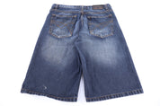 Y2K NBN Dark Wash Denim Shorts - Pants/Shorts - Thrifted Threads