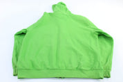 Y2K Nike Air Embroidered Logo Green Full Zip Hoodie - Jackets - Thrifted Threads