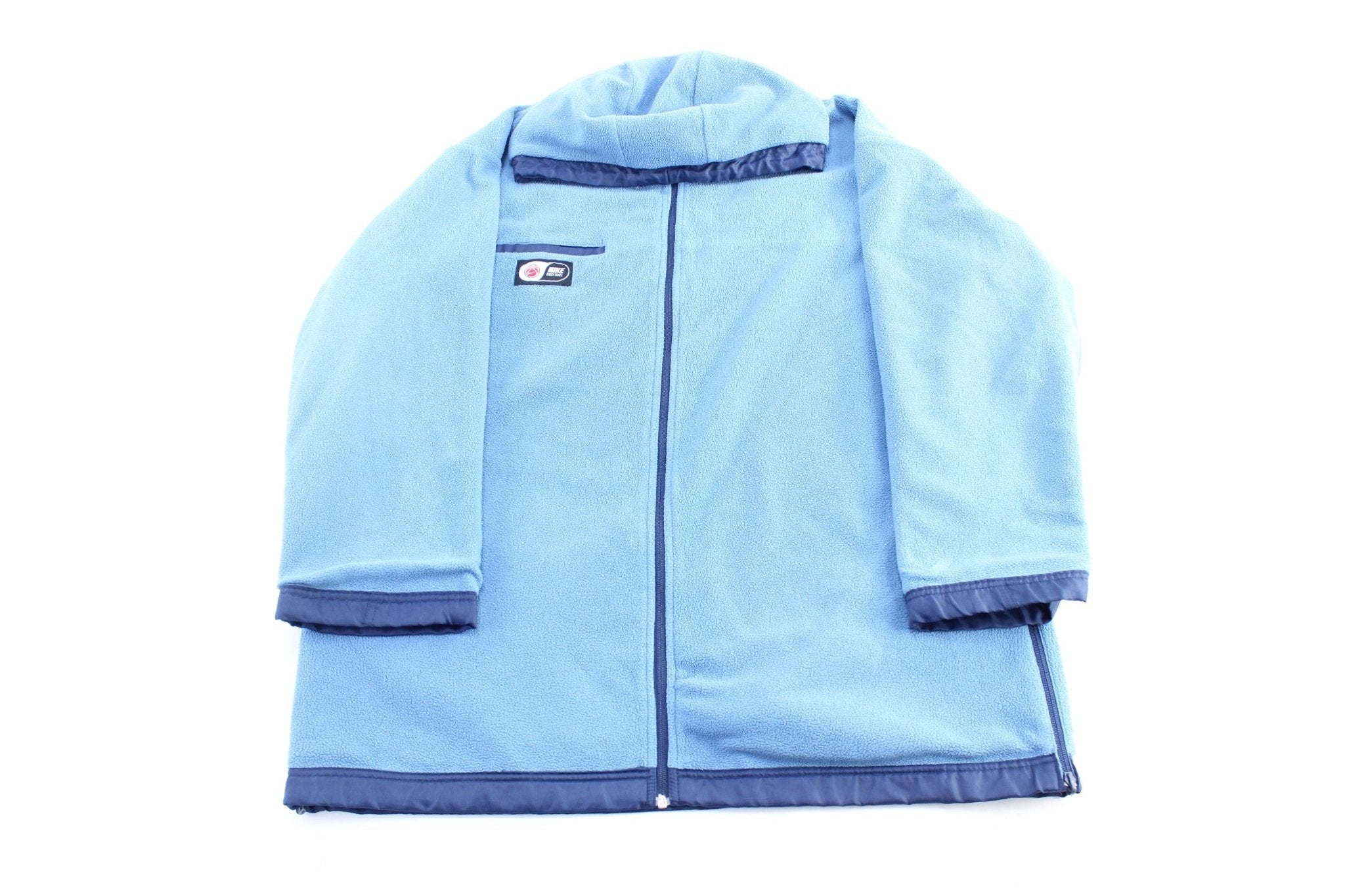 Y2K Nike Basketball Logo Reversible Hooded Zip Up Jacket - Jacket - Thrifted Threads