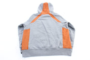 Y2K Nike Embroidered Center Swoosh Logo University of Texas Pullover Hoodie - ThriftedThreads.com
