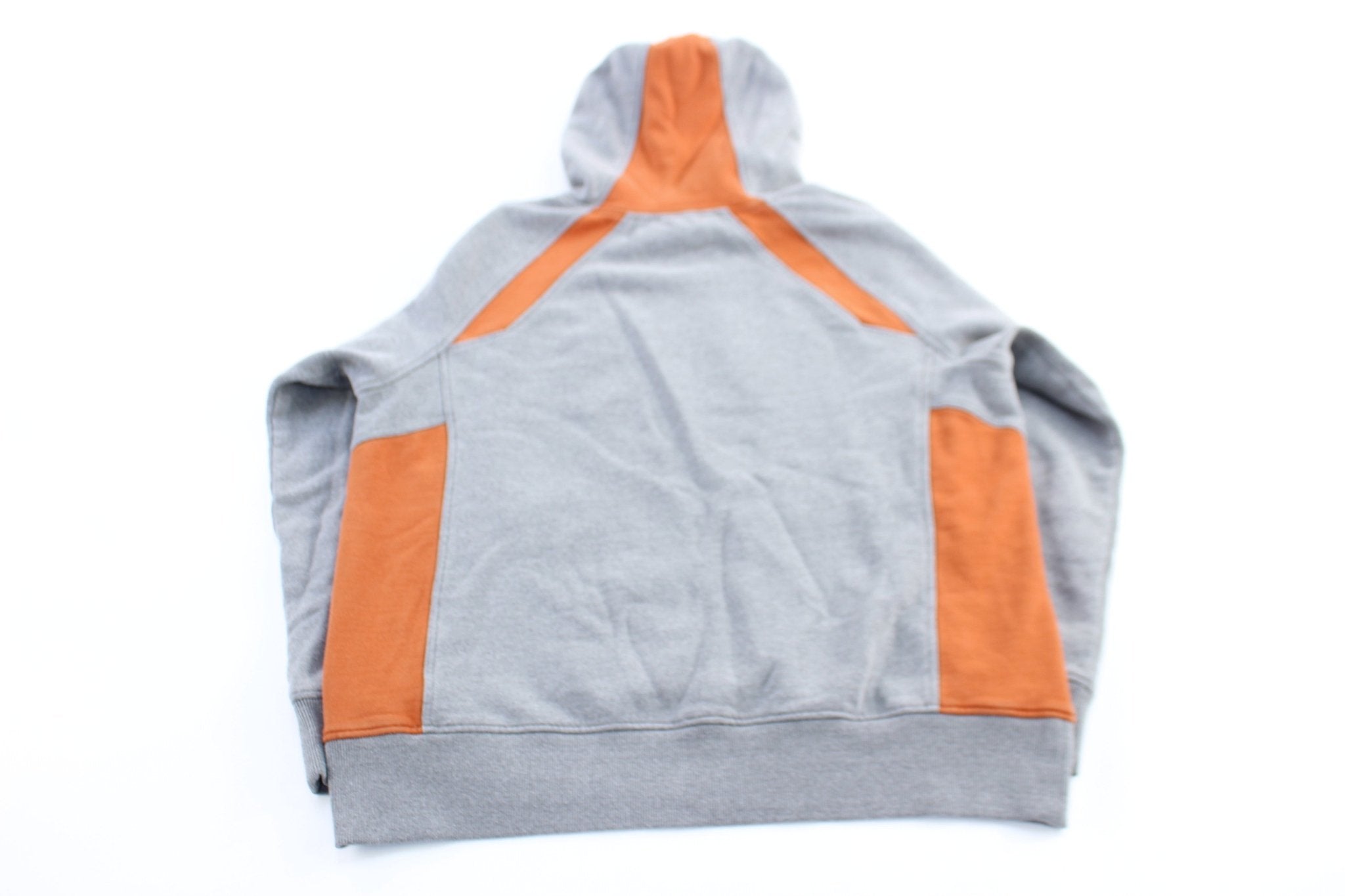 Y2K Nike Embroidered Center Swoosh Logo University of Texas Pullover Hoodie - ThriftedThreads.com