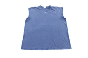 Y2K Nike Embroidered Logo Navy Blue Tank Top - ThriftedThreads.com