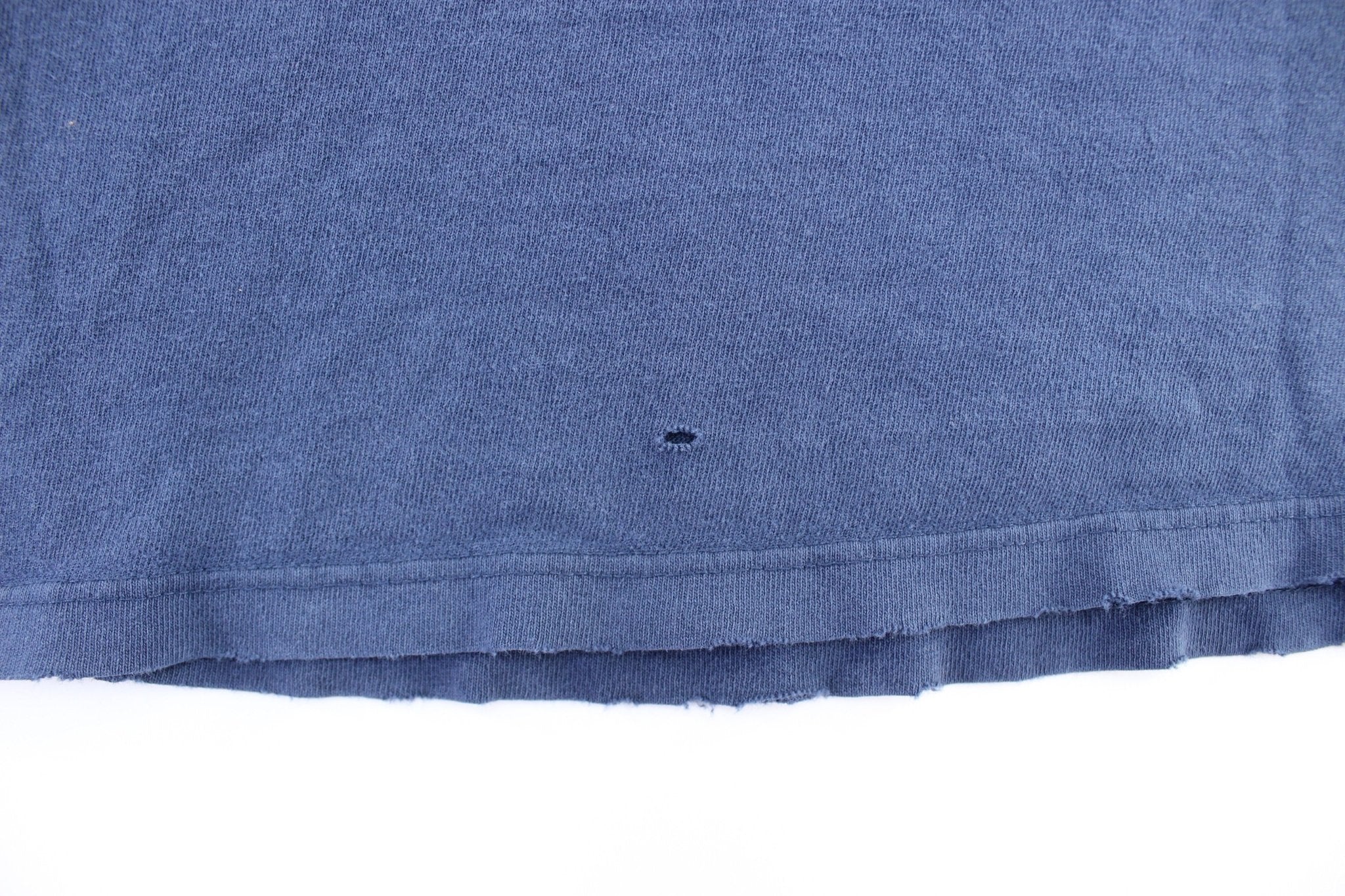 Y2K Nike Embroidered Logo Navy Blue Tank Top - ThriftedThreads.com