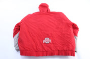 Y2K Nike Embroidered Logo Ohio State Hooded Jacket - ThriftedThreads.com