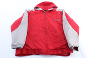 Y2K Nike Embroidered Logo Ohio State Hooded Jacket - ThriftedThreads.com