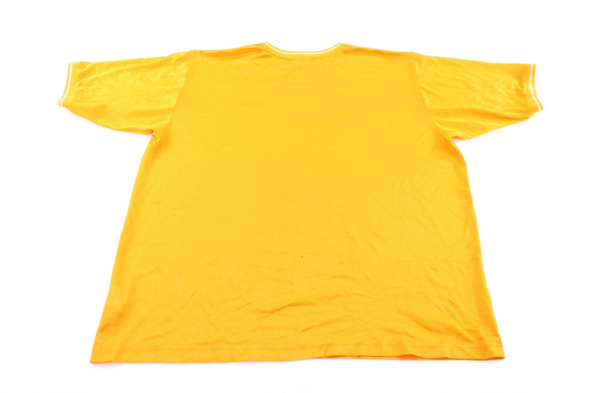Y2K Nike Embroidered Logo Orange Mesh Jersey - Jerseys/Tanks - Thrifted Threads