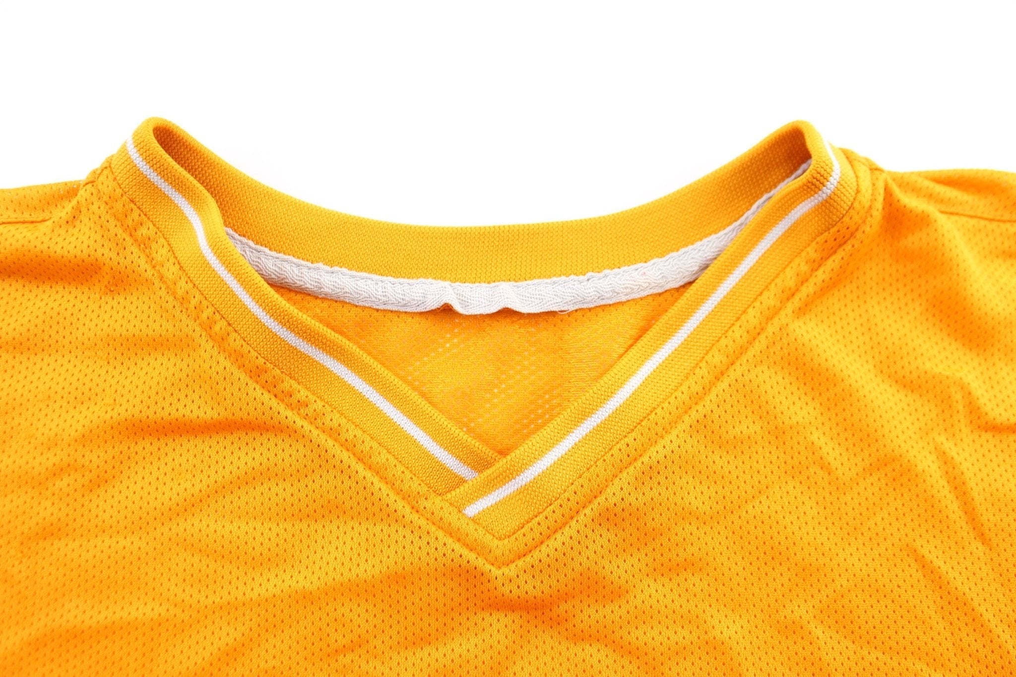 Y2K Nike Embroidered Logo Orange Mesh Jersey - Jerseys/Tanks - Thrifted Threads