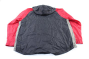 Y2K Nike Embroidered Logo Red & Black Zip Up Jacket - Jackets - Thrifted Threads