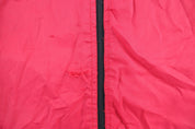 Y2K Nike Embroidered Logo Red & White Zip Up Jacket - Jacket - Thrifted Threads