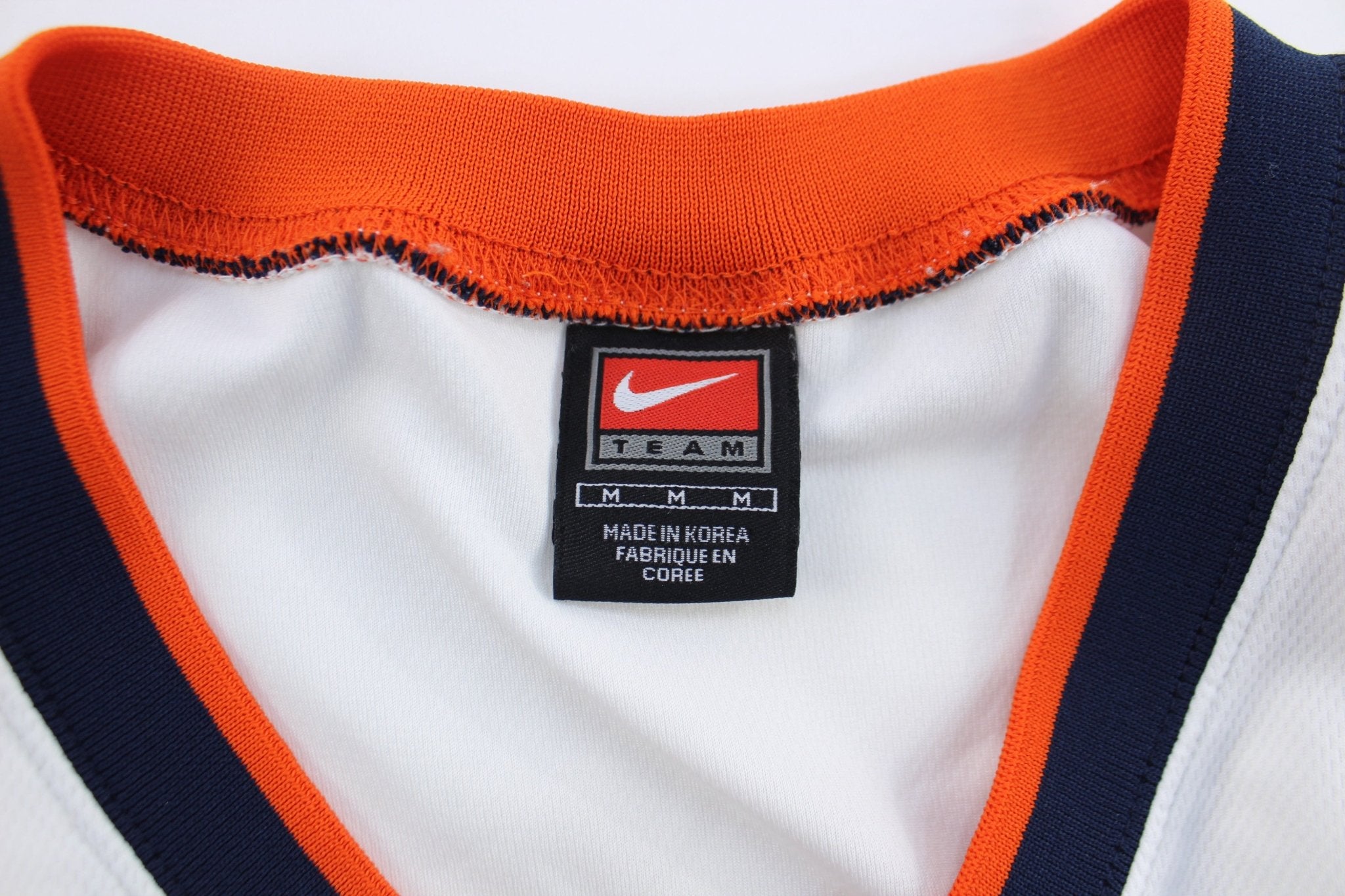 Y2K Nike Embroidered Logo Syracuse University #3 Basketball Jersey - ThriftedThreads.com