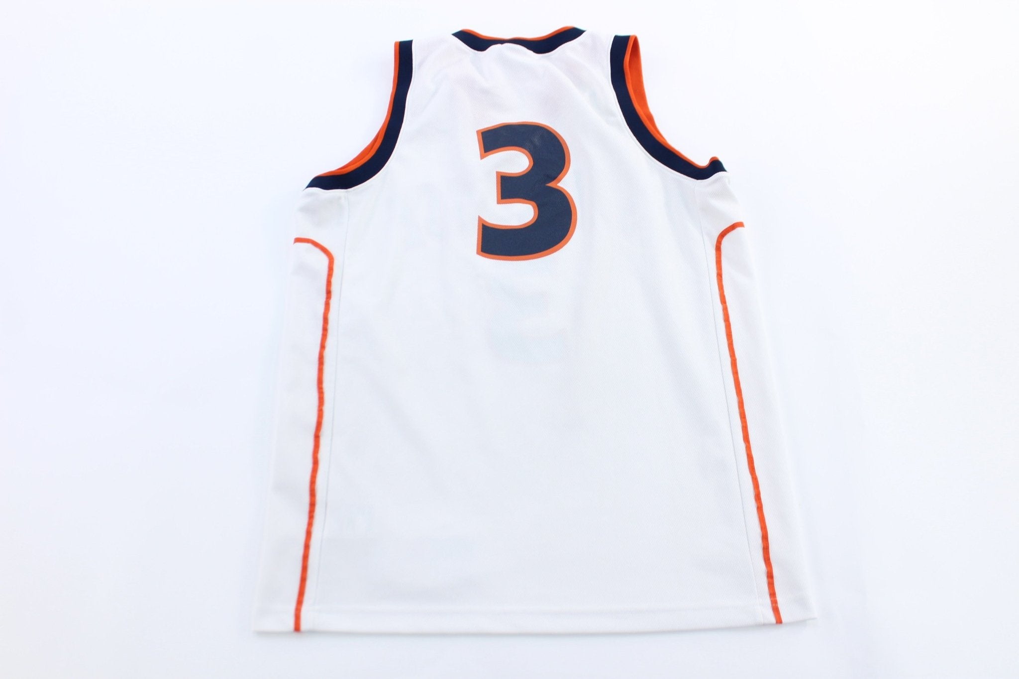 Y2K Nike Embroidered Logo Syracuse University #3 Basketball Jersey - ThriftedThreads.com