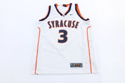 Y2K Nike Embroidered Logo Syracuse University #3 Basketball Jersey - ThriftedThreads.com