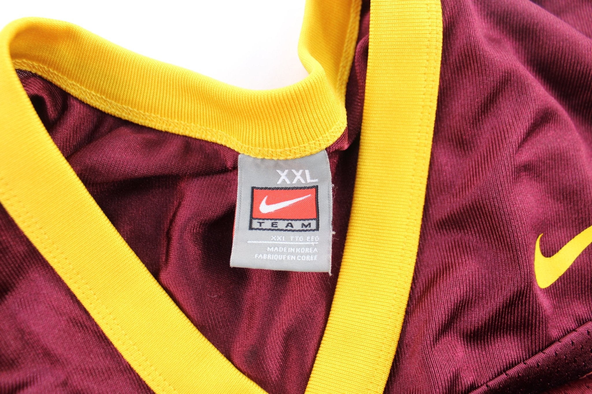 Y2K Nike Logo Arizona State University #10 Football Jersey - ThriftedThreads.com