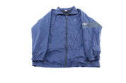 Y2K Nike Logo Blue Windbreaker Zip Up Jacket - Jacket - Thrifted Threads