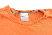 Y2K Nike Logo Orange & Grey T - Shirt - ThriftedThreads.com