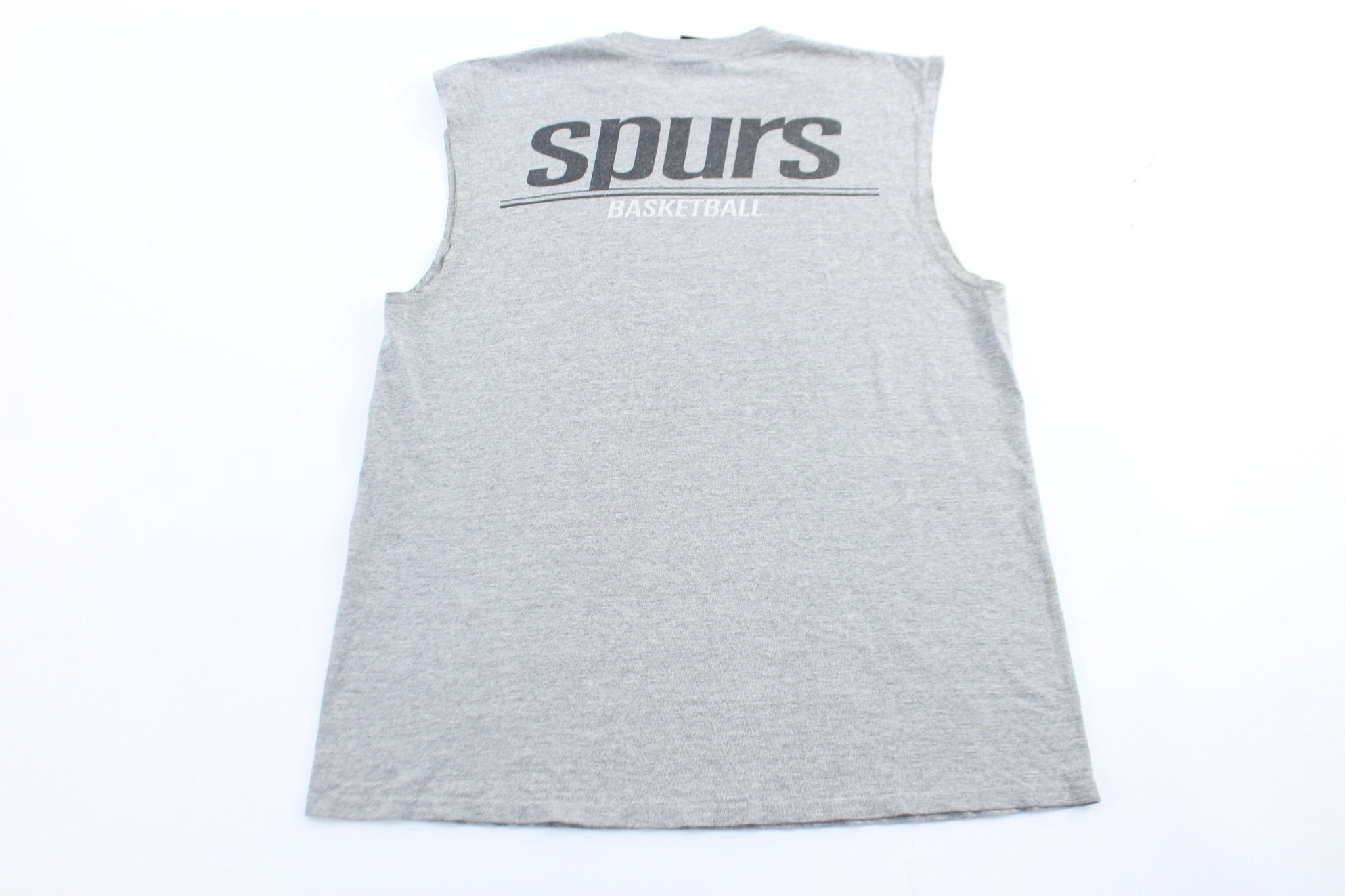 Y2K Nike Logo San Antonio Spurs Tank Top - ThriftedThreads.com