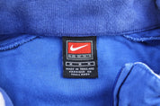 Y2K Nike Swoosh Embroidered Logo University of Kentucky Full Zip Sweater - ThriftedThreads.com