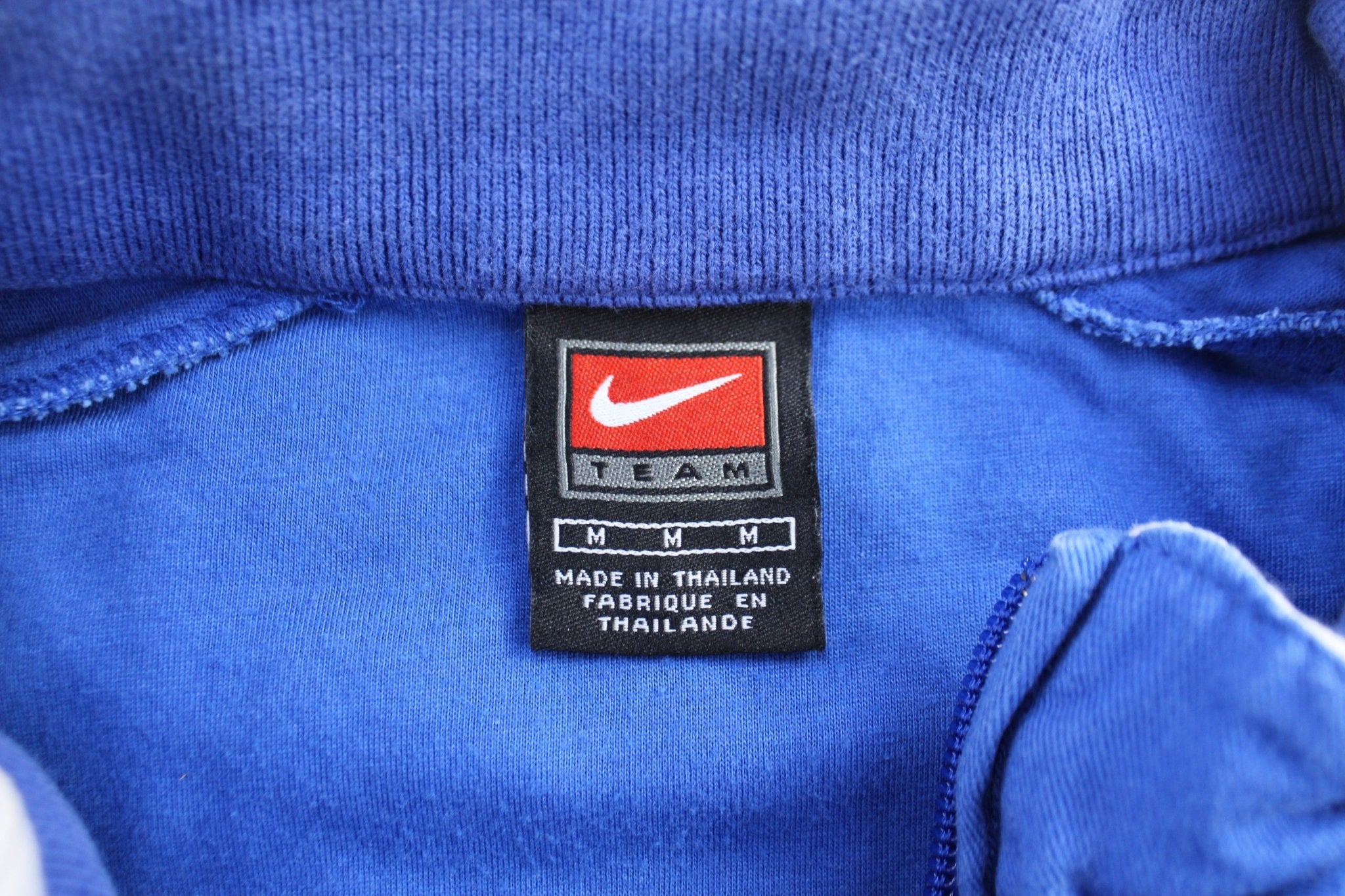 Y2K Nike Swoosh Embroidered Logo University of Kentucky Full Zip Sweater - ThriftedThreads.com