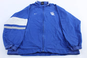Y2K Nike Swoosh Embroidered Logo University of Kentucky Full Zip Sweater - ThriftedThreads.com