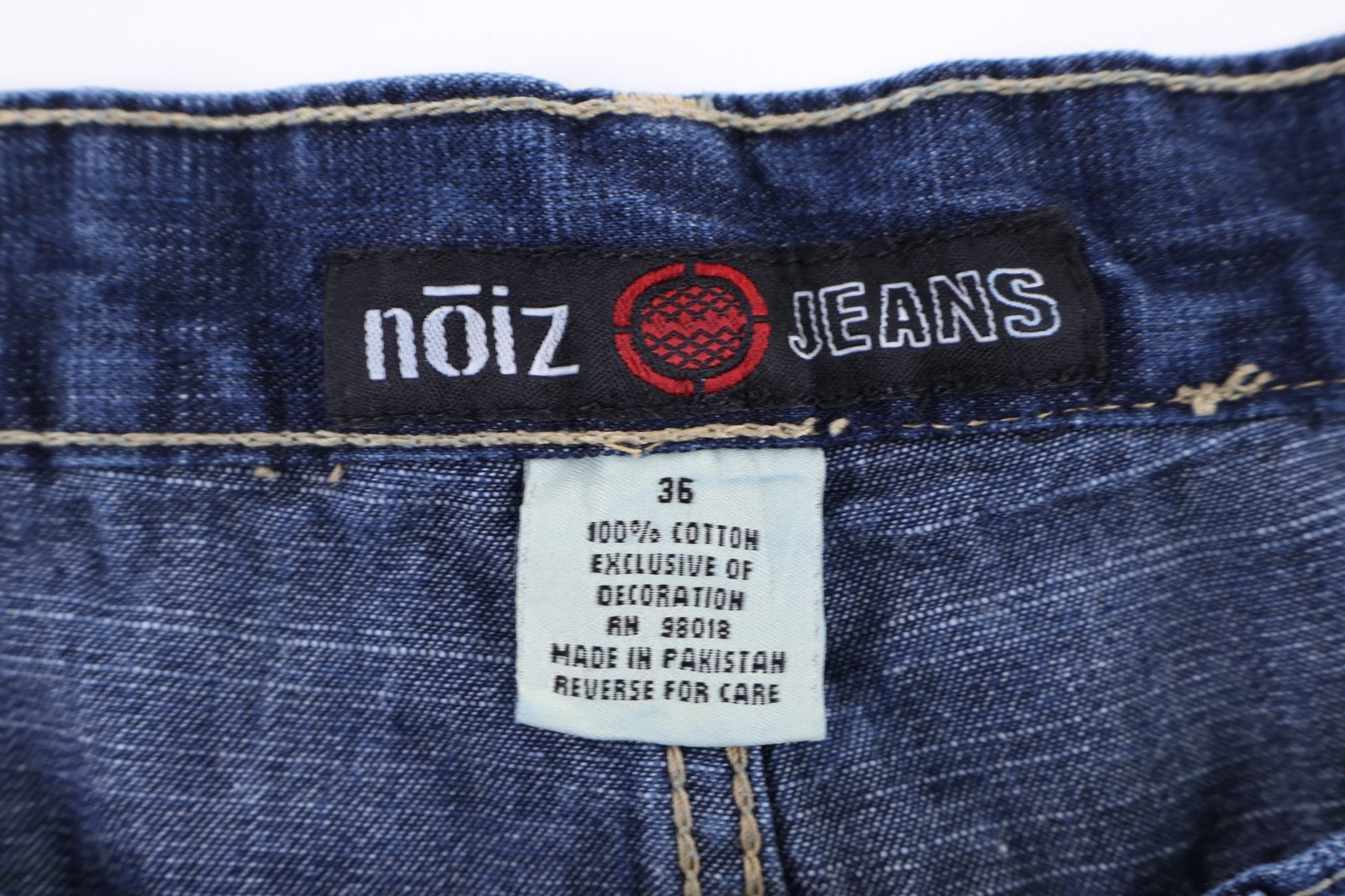 Y2K Noiz Dark Wash Denim Shorts - Pants/Shorts - Thrifted Threads
