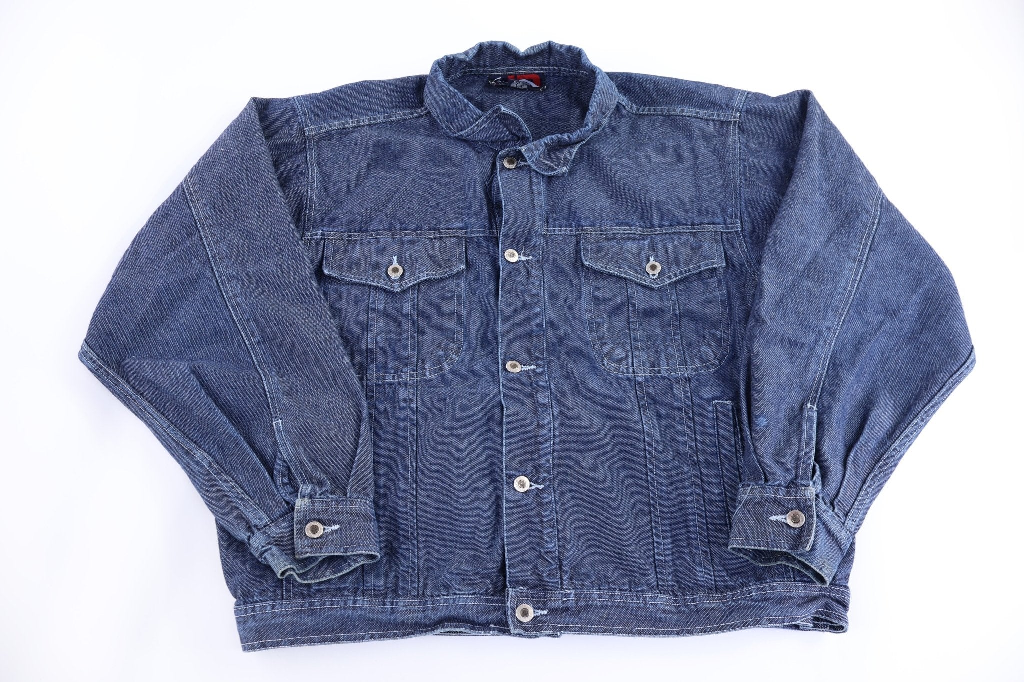 Y2K Nuku Dark Wash Denim Jacket - Jacket - Thrifted Threads