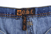 Y2K Old Skool Dark Wash Denim Shorts - Pants/Shorts - Thrifted Threads