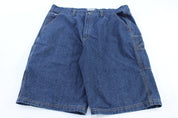 Y2K PCI Jeans Dark Denim Shorts - ThriftedThreads.com