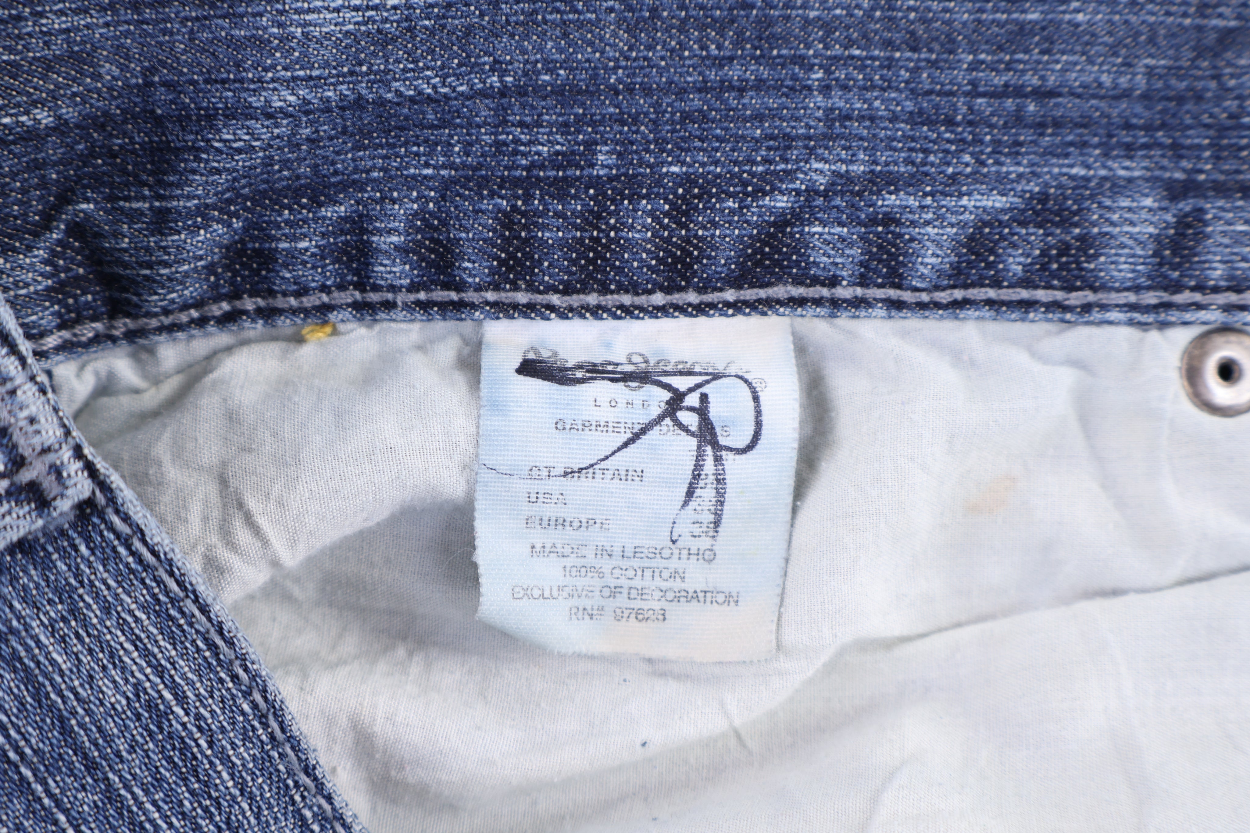 Y2K Pepe Jeans Dark Wash Denim Shorts - Pants/Shorts - Thrifted Threads