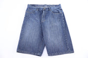 Y2K Pepe Jeans Dark Wash Denim Shorts - Pants/Shorts - Thrifted Threads