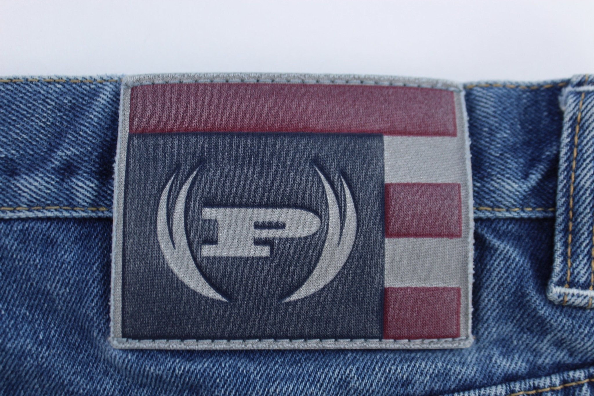 Y2K Phat Dark Wash Denim Shorts - Pants/Shorts - Thrifted Threads