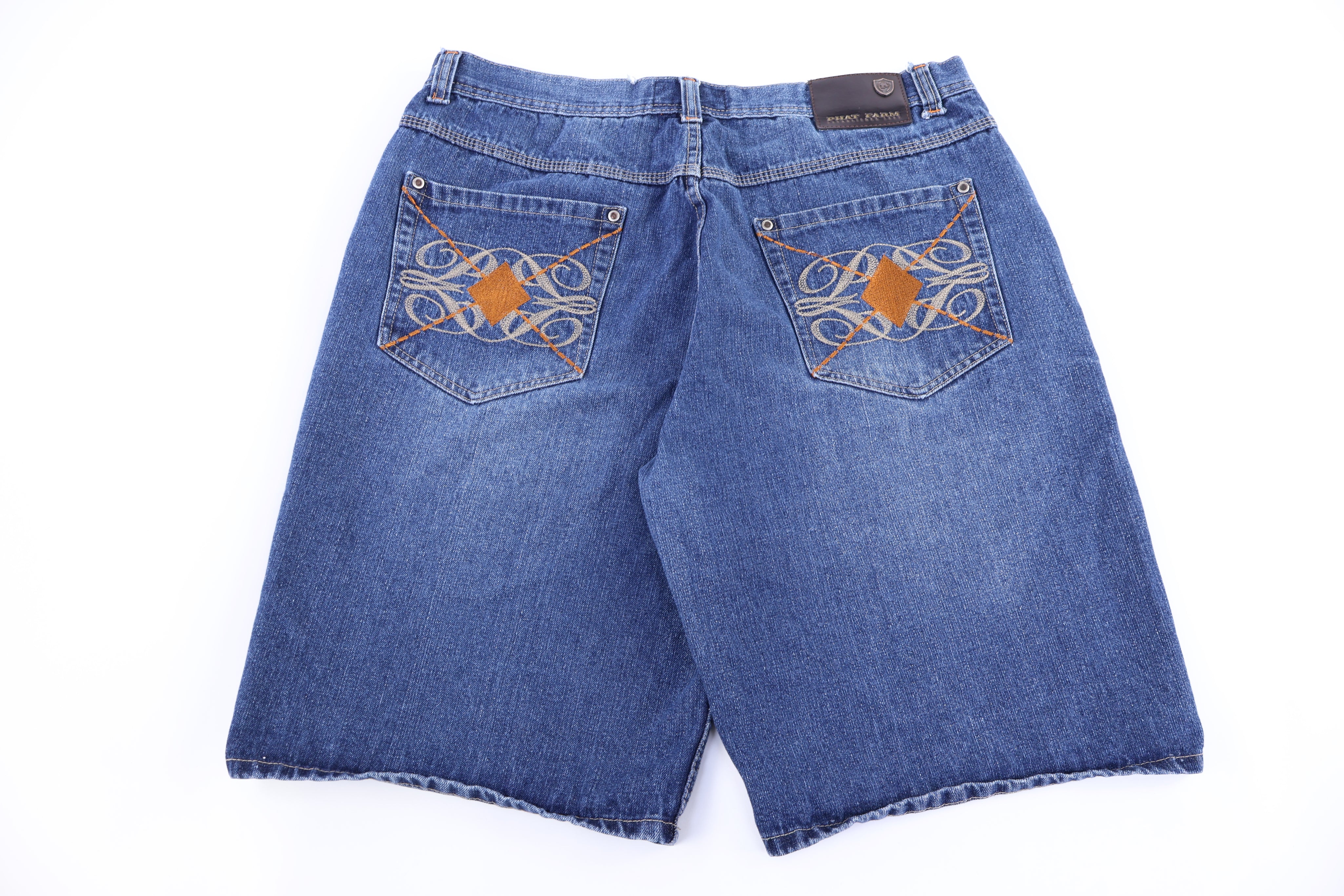 Y2K Phat Farm Dark Wash Denim Shorts - Pants/Shorts - Thrifted Threads