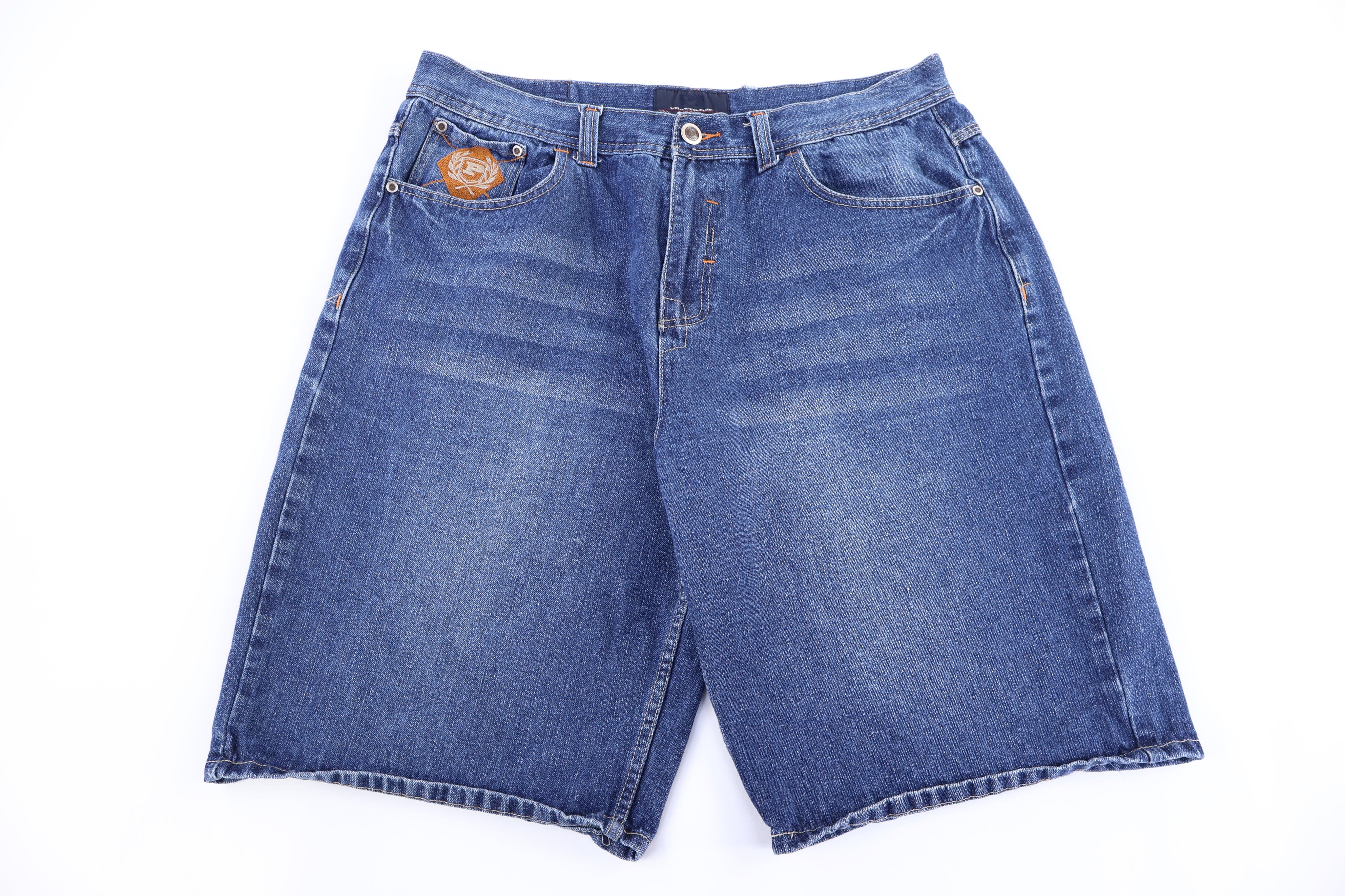 Y2K Phat Farm Dark Wash Denim Shorts - Pants/Shorts - Thrifted Threads