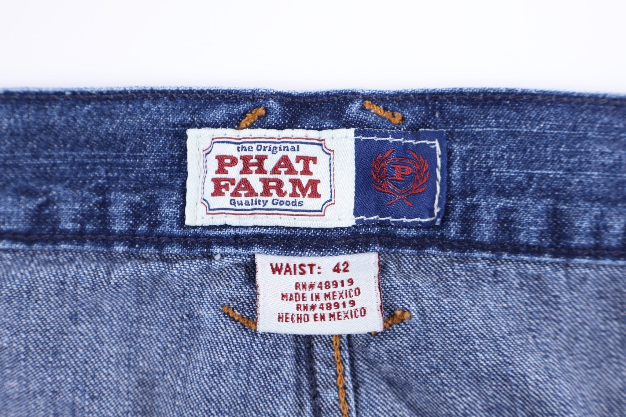 Y2K Phat Farm Dark Wash Denim Shorts - Pants/Shorts - Thrifted Threads