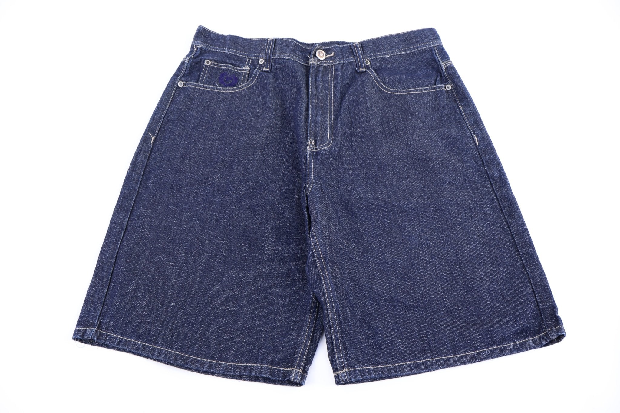 Y2K Phat Farm Dark Wash Denim Shorts - Pants/Shorts - Thrifted Threads