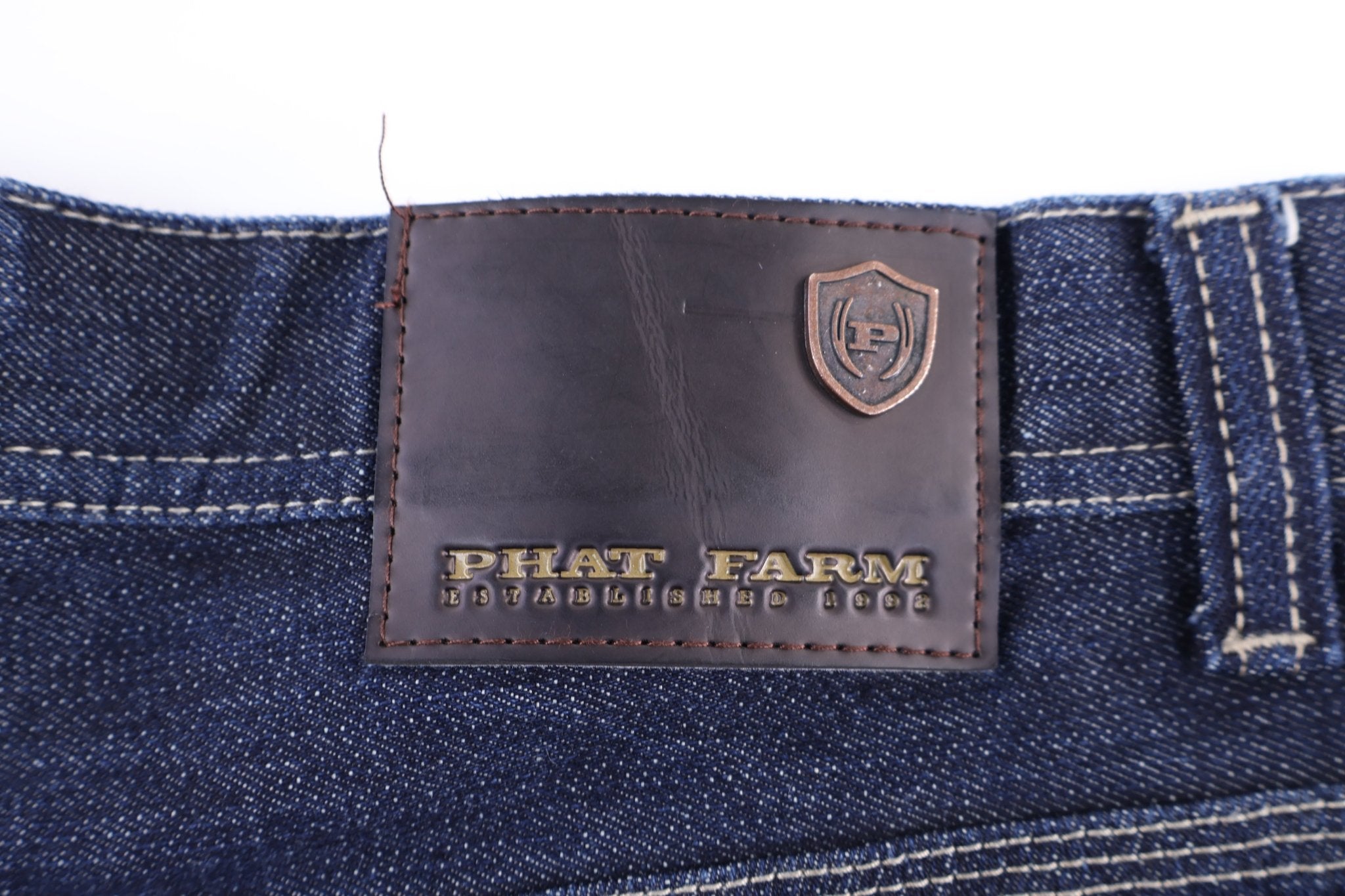 Y2K Phat Farm Dark Wash Denim Shorts - Pants/Shorts - Thrifted Threads