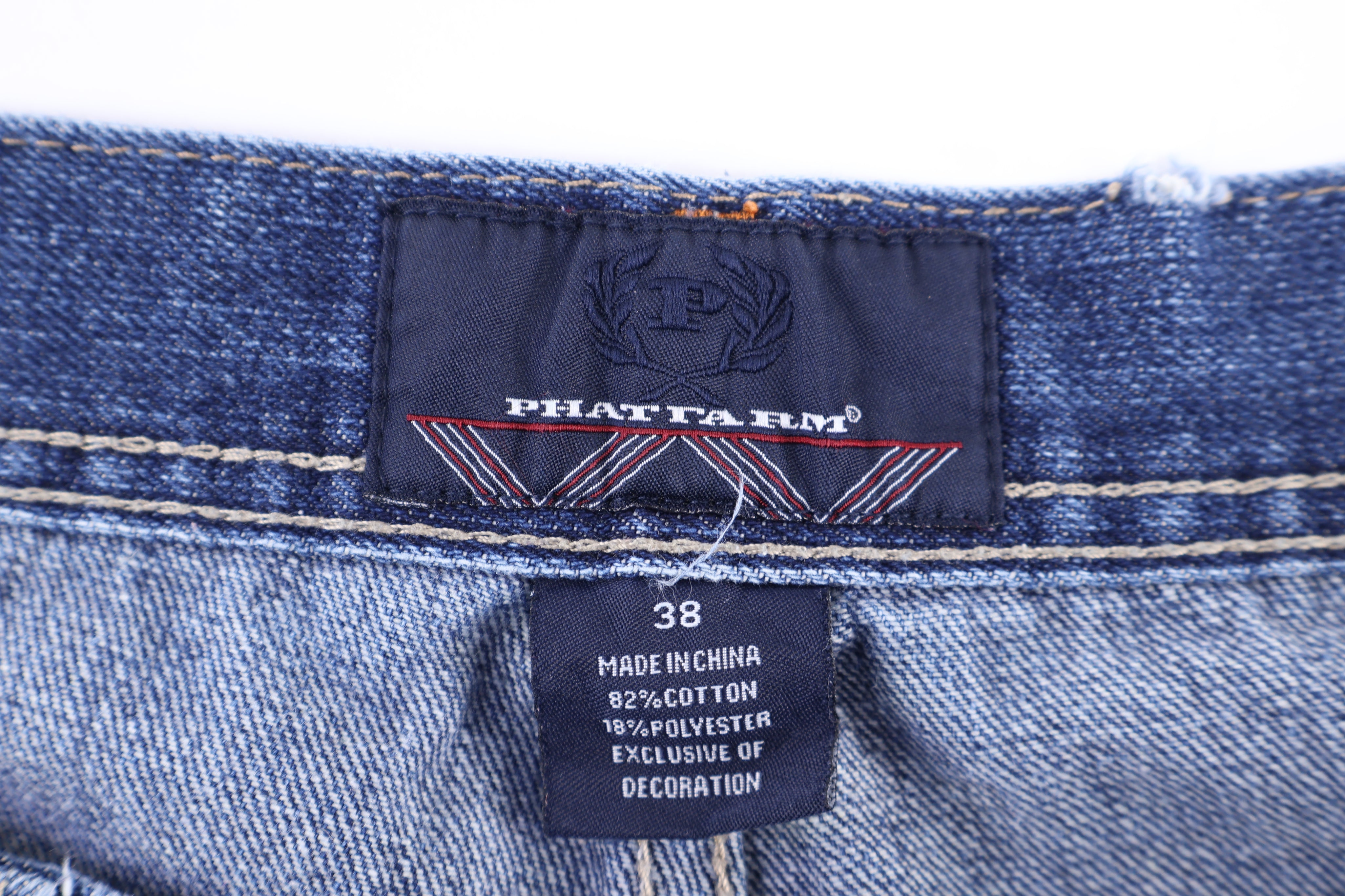 Y2K Phat Farm Dark Wash Denim Shorts - Pants/Shorts - Thrifted Threads