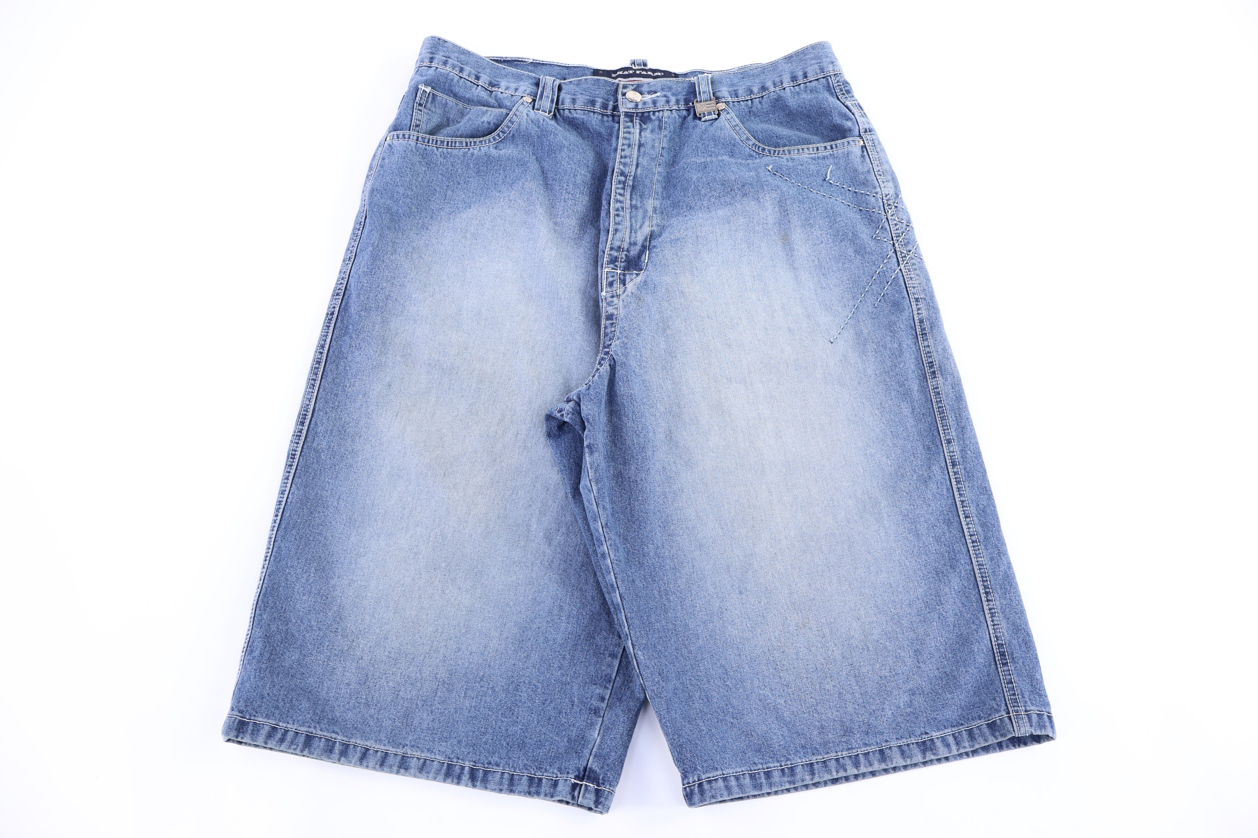 Y2K Phat Farm Medium Wash Denim Shorts - Pants/Shorts - Thrifted Threads