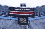 Y2K Phat Farm Medium Wash Denim Shorts - Pants/Shorts - Thrifted Threads