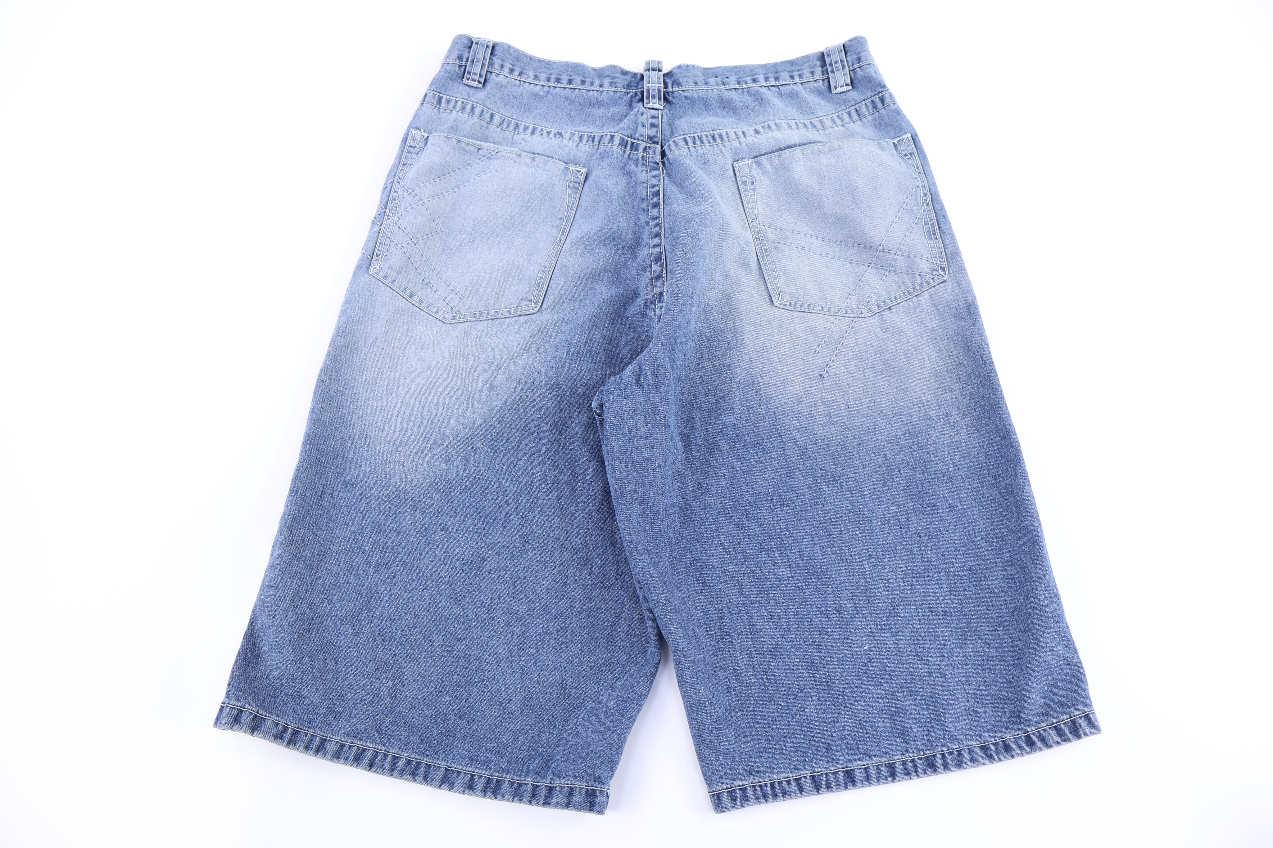 Y2K Phat Farm Medium Wash Denim Shorts - Pants/Shorts - Thrifted Threads