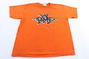Y2K Pimpgear Pimp Orange T-Shirt - ThriftedThreads.com
