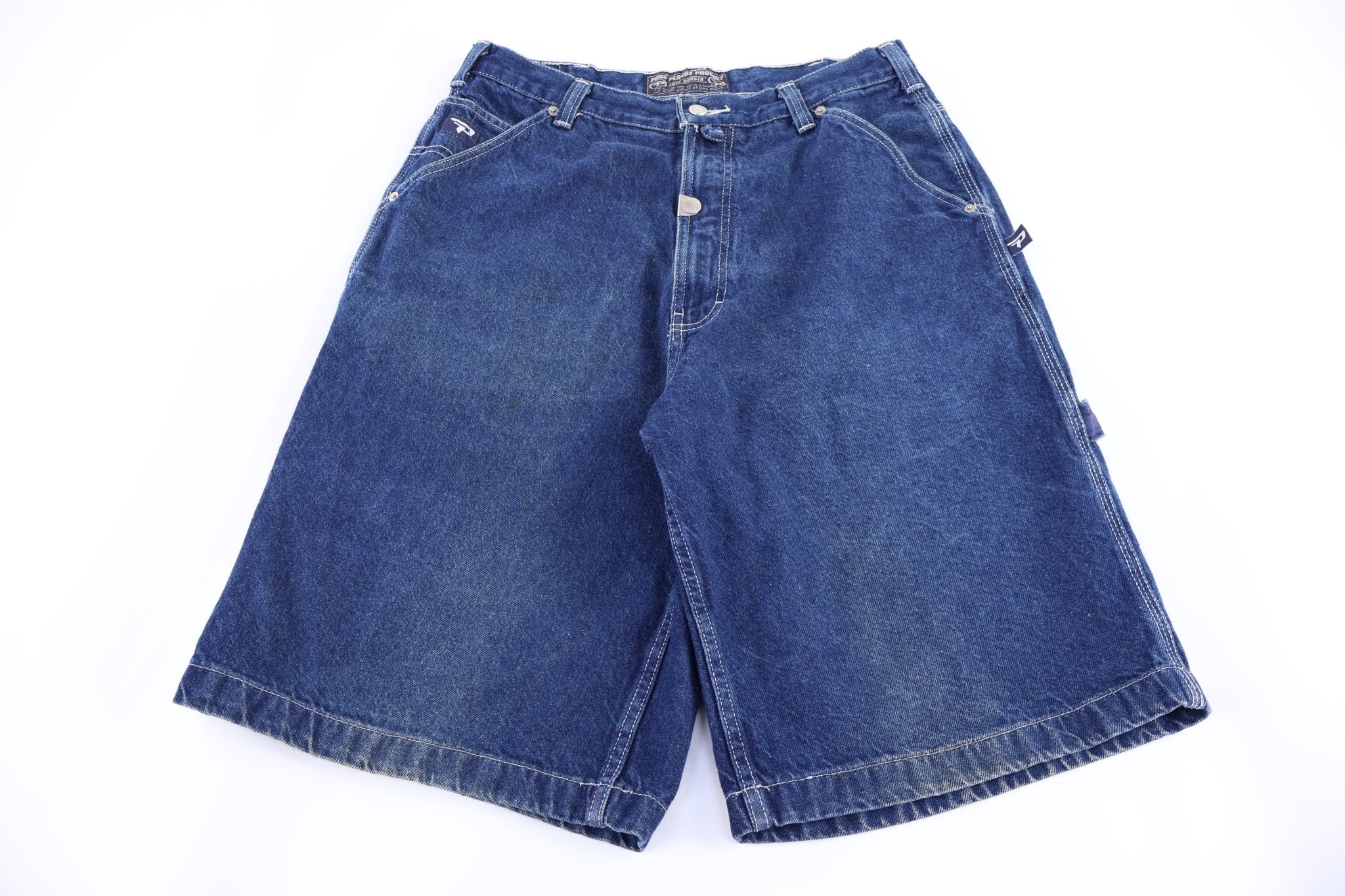 Y2K Pure Playaz Dark Wash Denim shorts - Pants/Shorts - Thrifted Threads