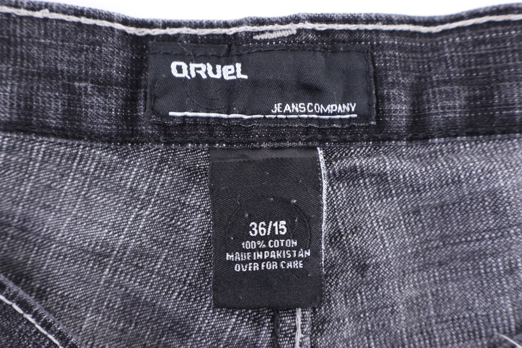 Y2K Qruel Dark Wash Denim Shorts - Pants/Shorts - Thrifted Threads