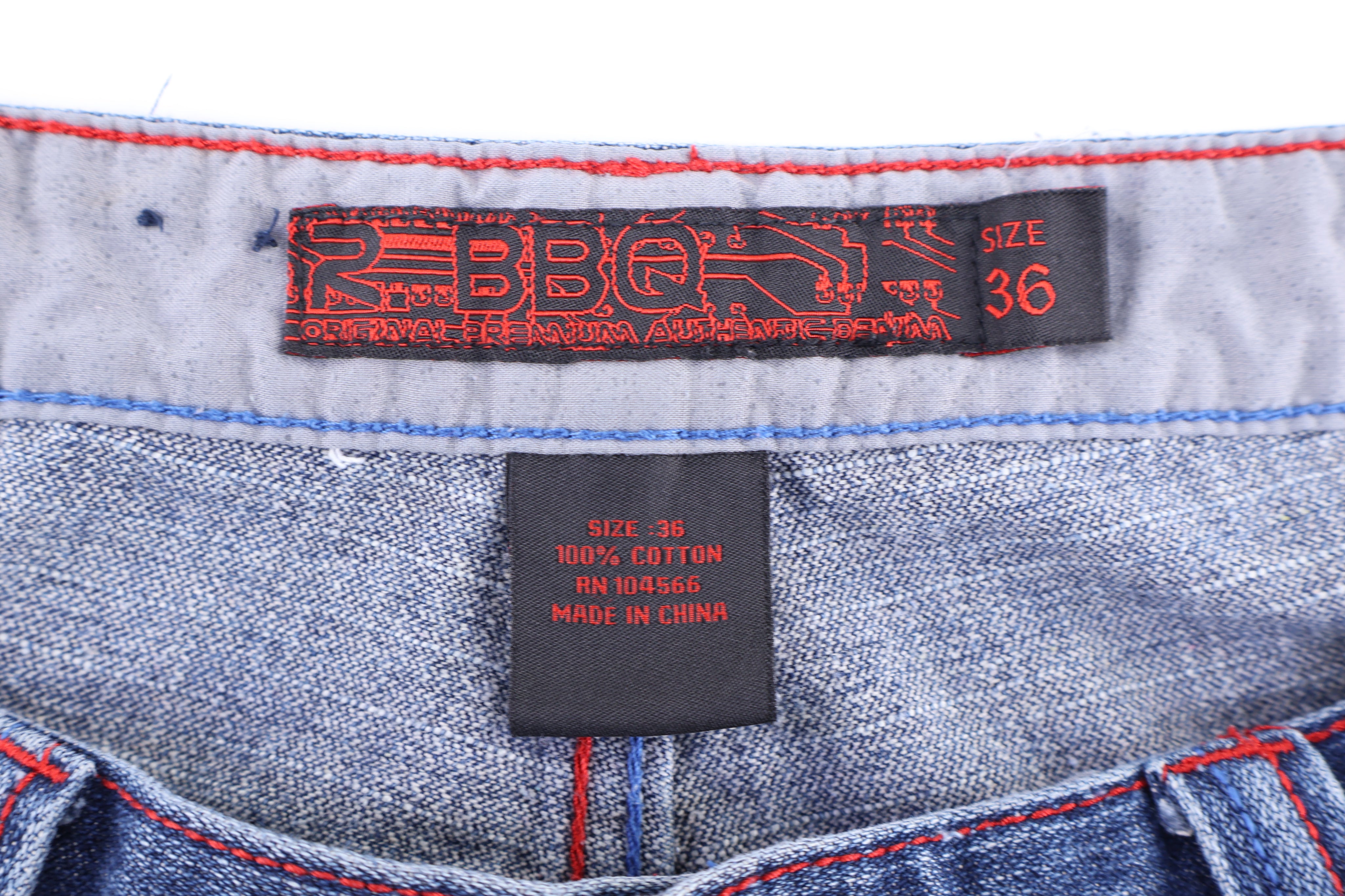 Y2K R. BBQ Light Wash Denim Shorts - Pants/Shorts - Thrifted Threads