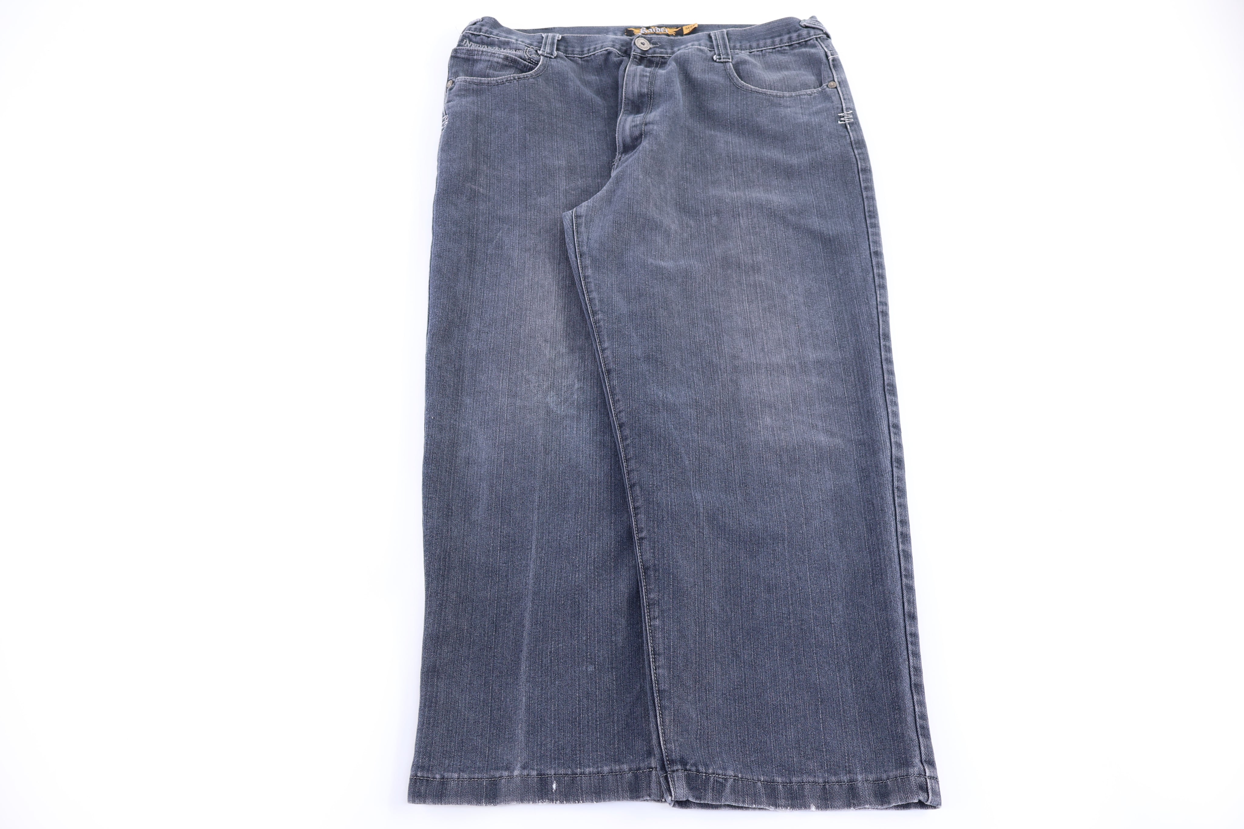 Y2K Raider Dark Wash Denim Jeans - Pants - Thrifted Threads