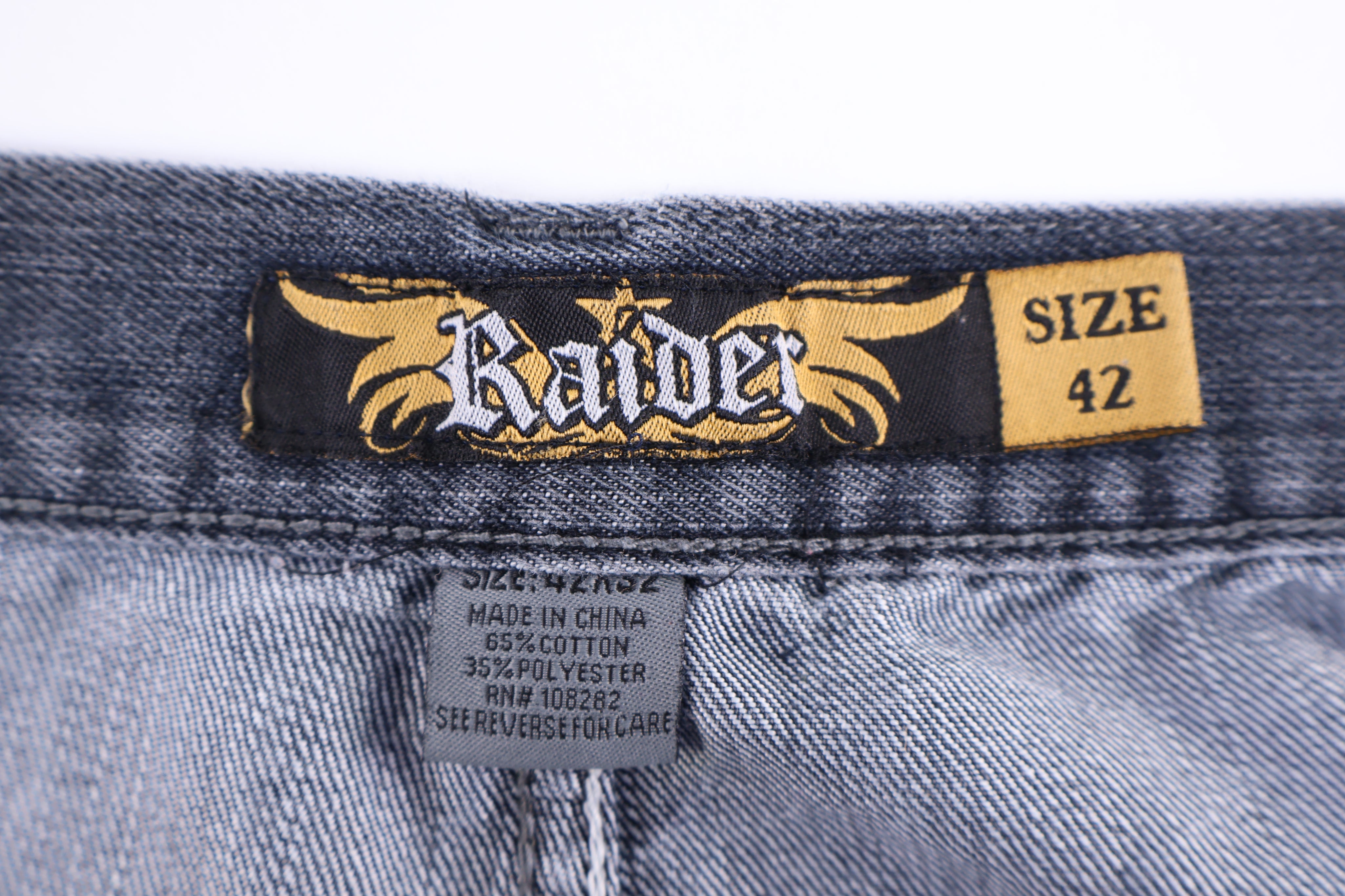 Y2K Raider Dark Wash Denim Jeans - Pants - Thrifted Threads
