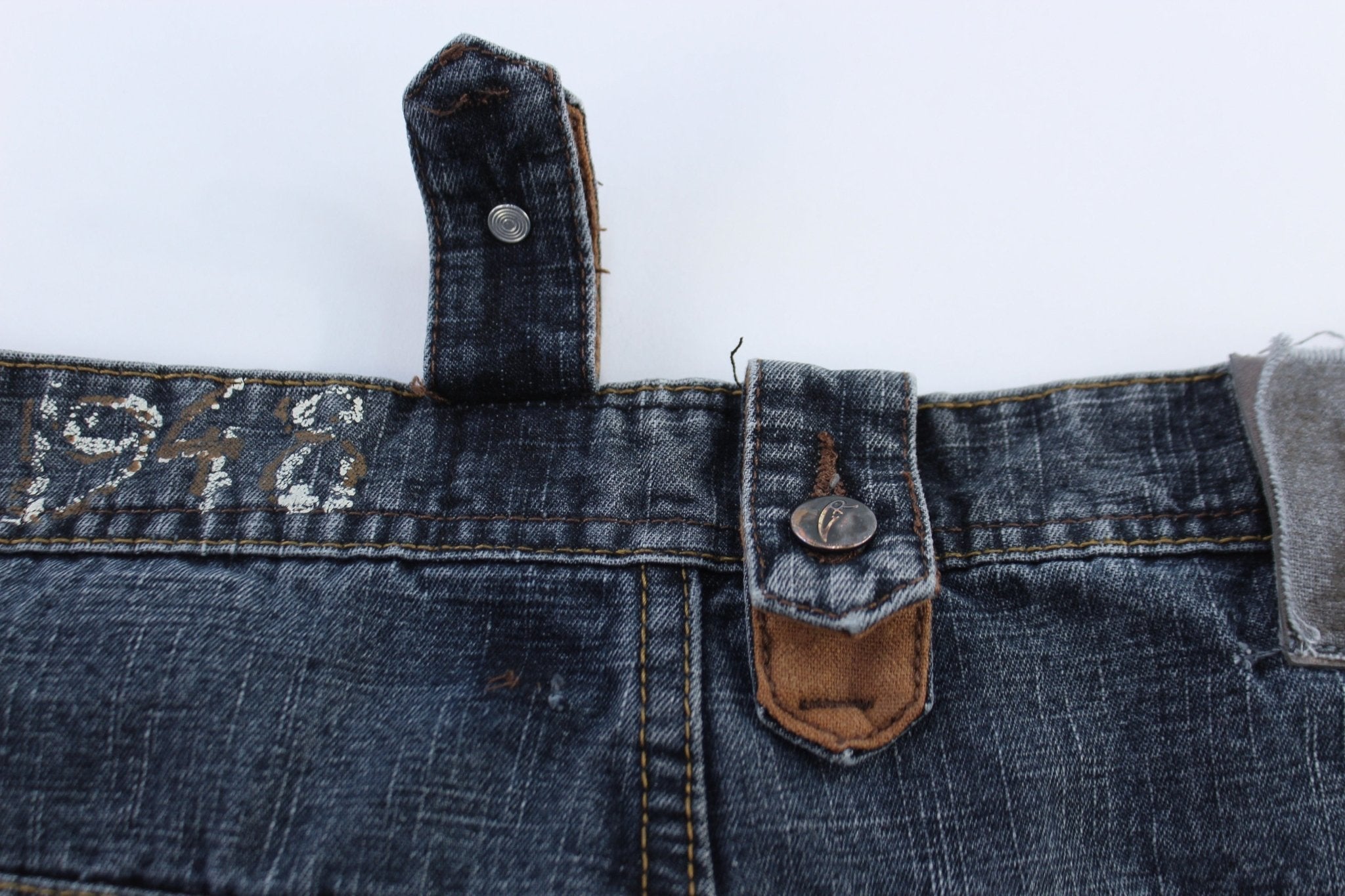 Y2K Raider Dark Wash Denim Jeans - Pants/Shorts - Thrifted Threads